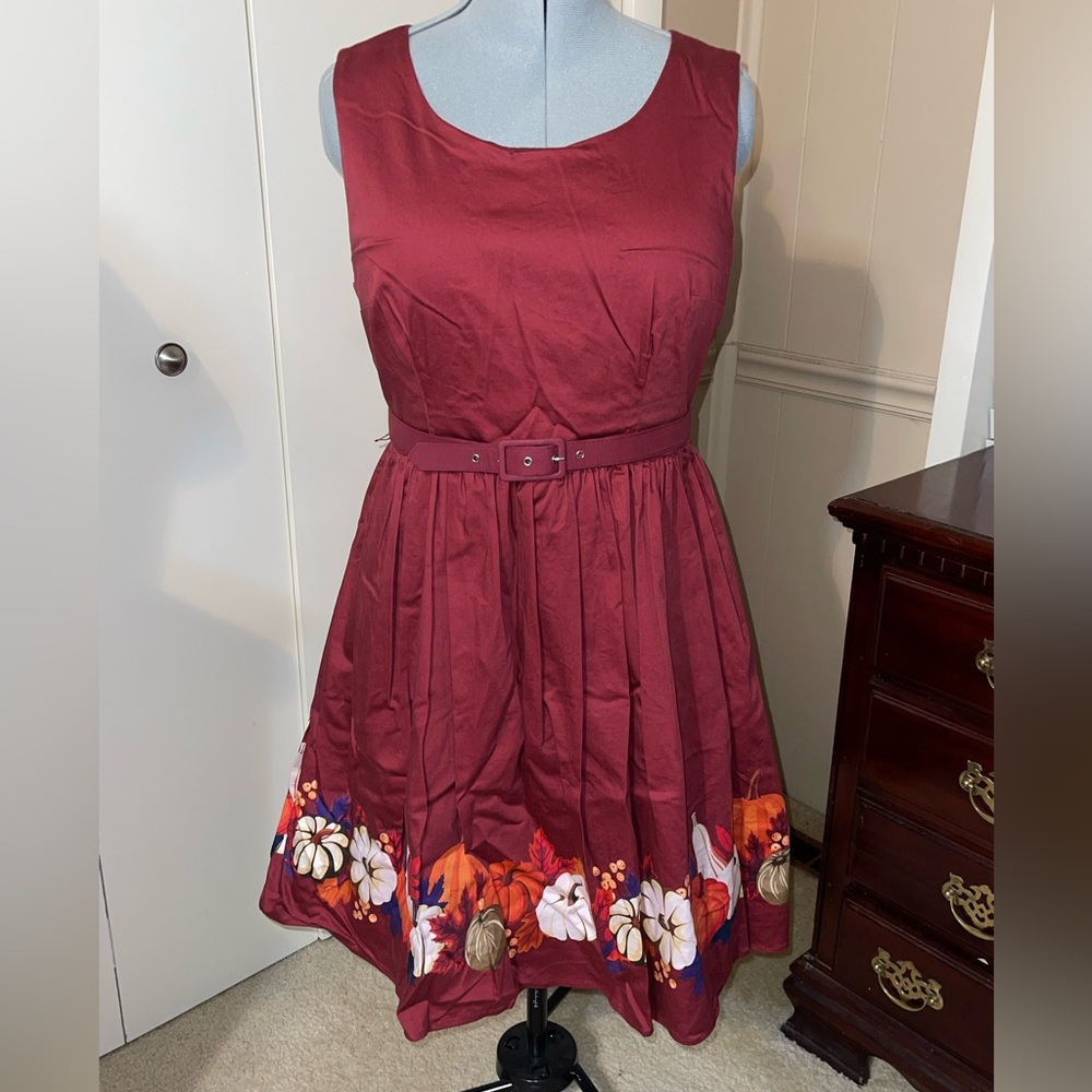 Fair Condition (Read description) Modcloth XL Thanksgiving dress